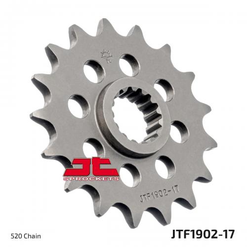 JT SPROCKETS FRONT STEEL 17T, 520 JTF190217