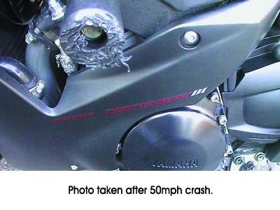 R&G CRASH PROTECTOR, BLACK 41290130