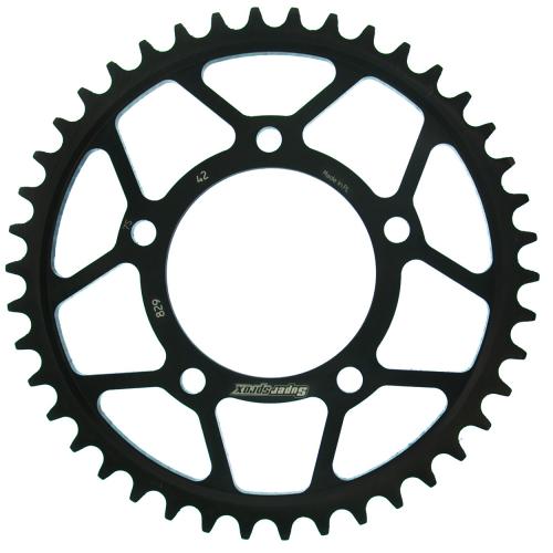 SUPERSPROX SUPERSPROX REAR STEEL 42T, BLACK, 530 SU482942B