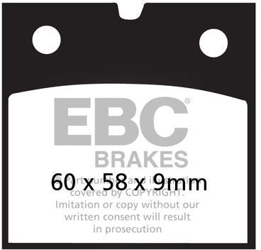EBC FA 77V EBC SEMI SINTERED DISC PADS