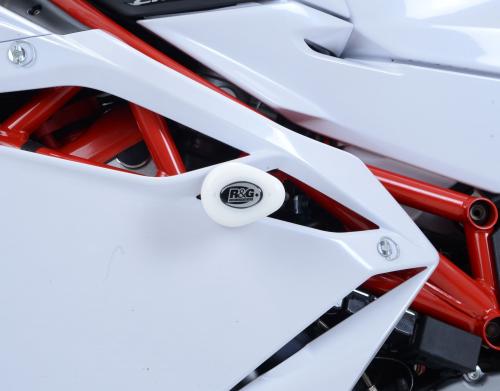 R&G CRASH PROTECTOR, AERO, NO-CUT, WHITE 41270122