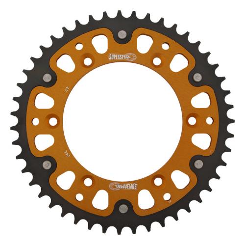 SUPERSPROX SUPERSPROX REAR STEALTH 47T, GOLD, 520 SU624447G