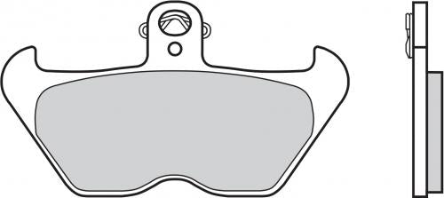 BREMBO 07BB24LA BRAKE PADS SINTER