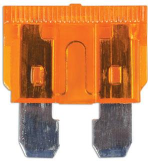 LASER TOOLS AUTO BLADE FUSES 5A, BEIGE 50PC