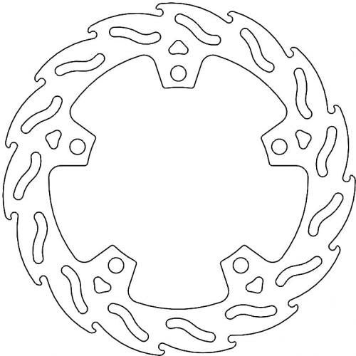 MOTO MASTER 110943, FLAME FIXED DISC