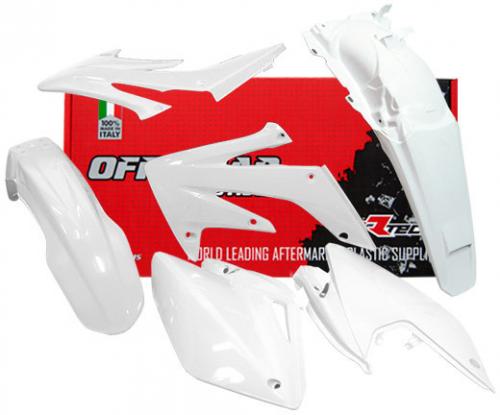 RTECH PLASTICS KIT 4 PCS HONDA WHITE 563210420