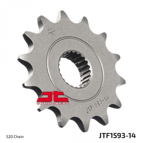 JT SPROCKETS FRONT STEEL 14T, 520 JTF159314
