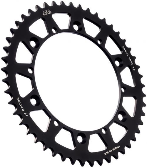 JT SPROCKETS REAR RACELITE ALU 49T BLACK, 520 JTA085349Z