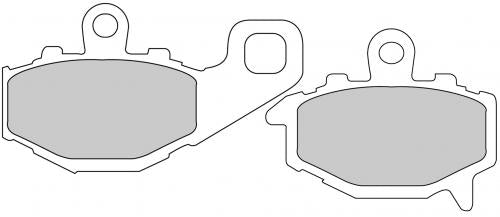 FERODO FDB2012EF BRAKE PADS ORGANIC