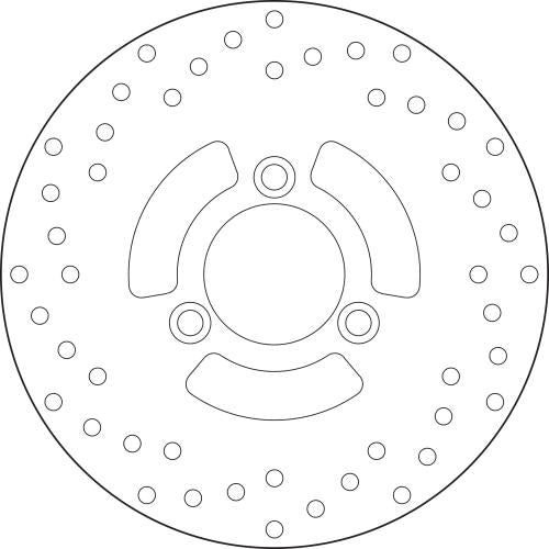 BREMBO BRAKE DISC, 68B40757