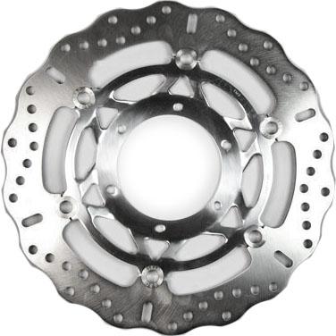 EBC BRAKE DISC MD1141CC POLISHED HUB WAVE BRAKE DISC