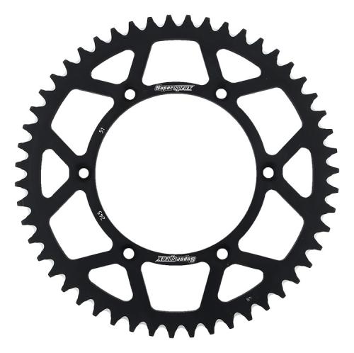SUPERSPROX SUPERSPROX REAR ALU 51T, BLACK, 520 SU224551B