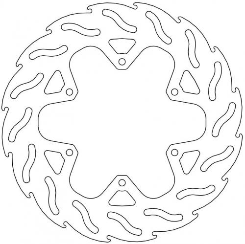 MOTO MASTER 110425, FLAME FIXED DISC 240