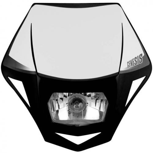 RTECH GENESIS HEADLIGHT BLACK