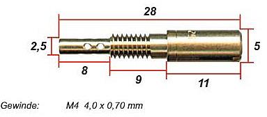 KEYSTER SLOW JET #20 MIKUNI KYS-06D020