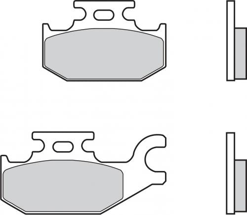 BREMBO 07GR49SX BRAKE PADS SINTER
