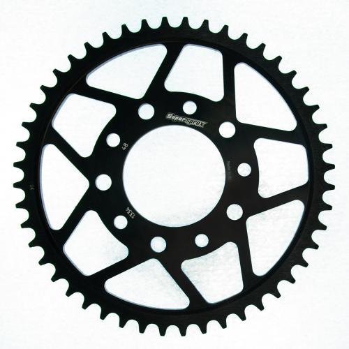 SUPERSPROX SUPERSPROX REAR STEEL 48T, BLACK, 530 SU4133448B