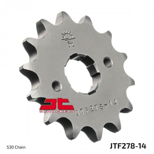 JT SPROCKETS FRONT STEEL 14T, 530 JTF027814