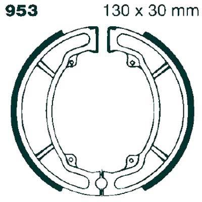 EBC 953 EBC BRAKE SHOES