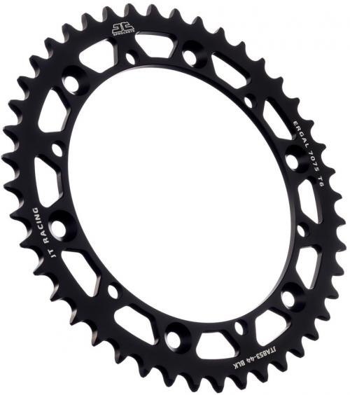JT SPROCKETS REAR RACELITE ALU 44T BLACK, 520 JTA085344Z