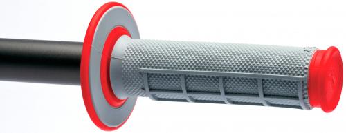 RENTHAL GRIPS G156 DUAL LAYER-RED DIAMOND/WAFFLE