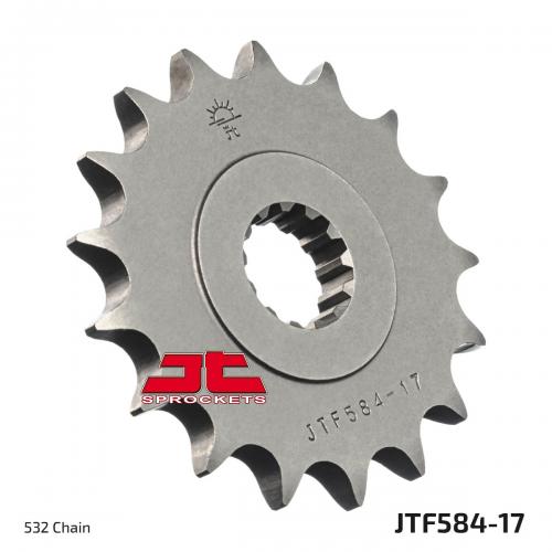 JT SPROCKETS FRONT STEEL 17T, 532 JTF058417