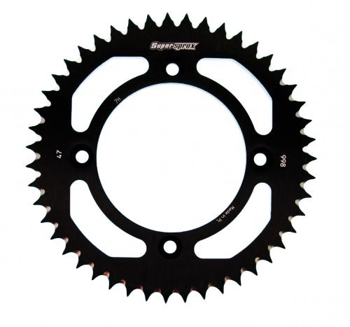 SUPERSPROX SUPERSPROX REAR ALU 47T, BLACK, 428 SU299847B