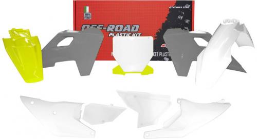 RTECH PLASTIC KIT 7 PCS HSQ WHT-GREY-LEM YEL 569800824