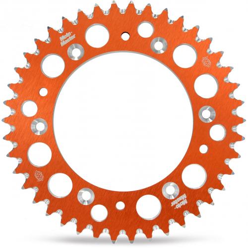 MOTO MASTER REAR ALU, 49T, ORANGE, 415