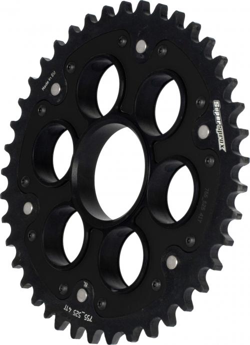 SUPERSPROX SUPERSPROX REAR DUCATI EDGE 44T, BLACK, 525 SU773744B