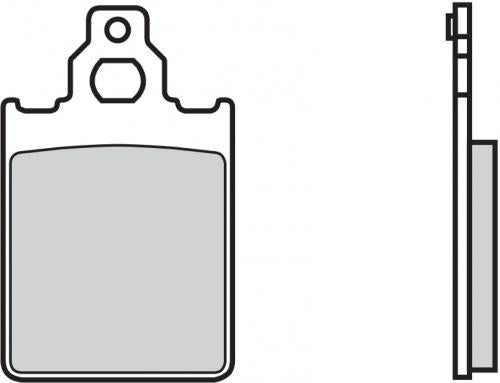 BREMBO 07013CC BRAKE PADS ORGANIC