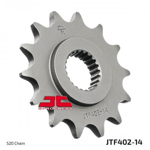 JT SPROCKETS FRONT STEEL 14T, 520 JTF040214