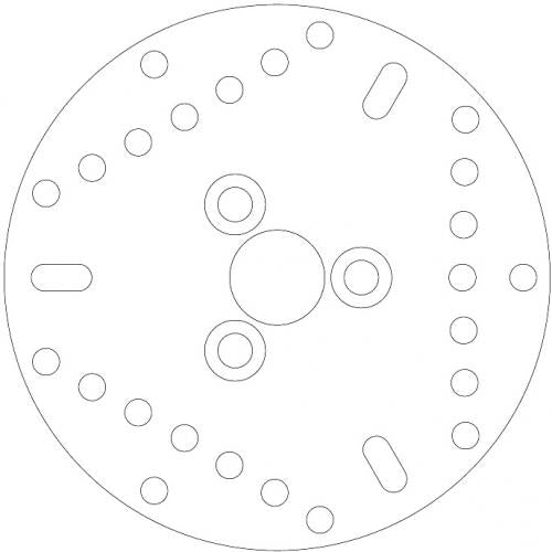 EBC BRAKE DISC MD9163D SCOOTER BRAKE DISCS