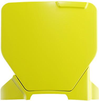 RTECH FRONT NUMBER PLATE HSQ LEMON YELLOW