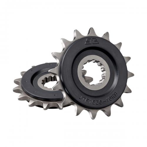 JT SPROCKETS FRONT STEEL 16T RB, 520 JTF153616R