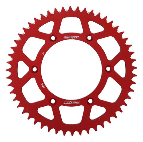 SUPERSPROX SUPERSPROX REAR ALU 52T, RED, 520 SU2800052R