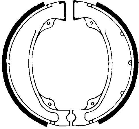 FERODO FSB755 BRAKE SHOES