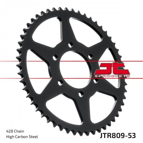 JT SPROCKETS REAR STEEL 53T, 428 JTR080953