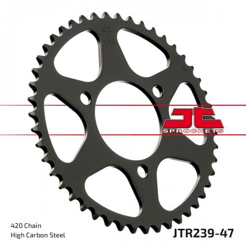 JT SPROCKETS REAR STEEL 47T, 420 JTR023947