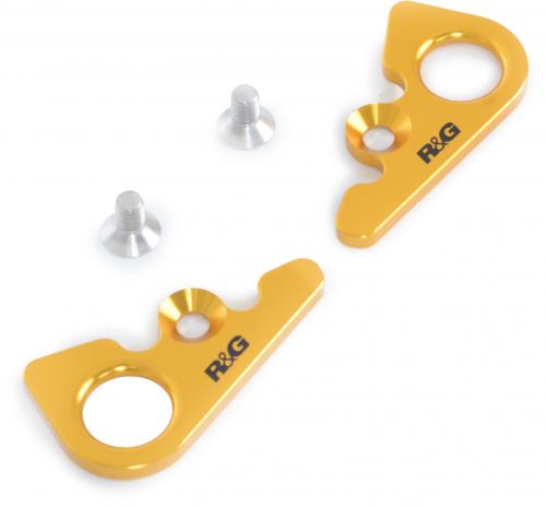 R&G TIE-DOWN HOOKS, PAIR, GOLD 410900152