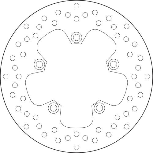 BREMBO BRAKE DISC, 68B40793