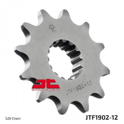 JT SPROCKETS FRONT STEEL 12T, 520 JTF190212