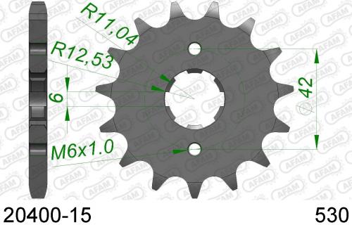 AFAM FRONT 15T, 530 AF12040015