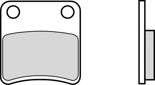 BREMBO 07032CC BRAKE PADS ORGANIC