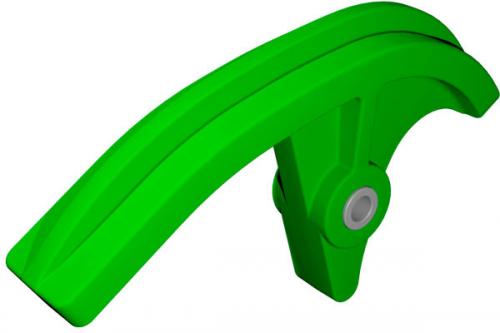 RTECH CHAIN SLIDER KAWASAKI GREEN RPATTKXFVE24