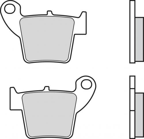 BREMBO 07HO48SD BRAKE PADS SINTER