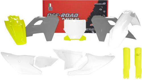 RTECH PLASTIC KIT 8 PCS HSQ WHT-GREY-LEM YEL 569800768