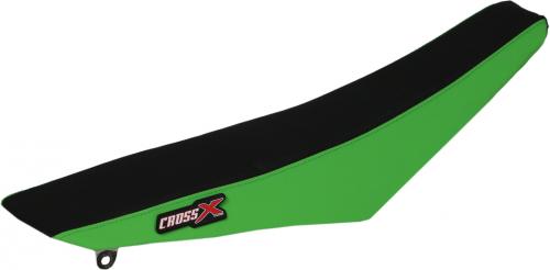 CROSS X SEAT COVER, BLACK-GREEN(TWO COLORS) M2142BG