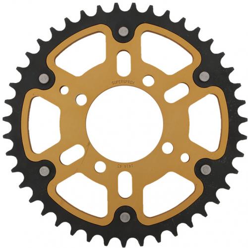 SUPERSPROX SUPERSPROX REAR STEALTH 43T, GOLD, 520 SU6141443G