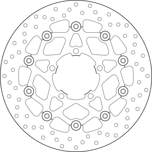 BREMBO BRAKE DISC, 78B40847